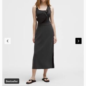 Lululemon Softstreme Pull-On High-Rise Maxi Skirt